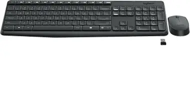 Logitech Logitech MK235 teclado RF Wireless Húngaro Black Logitech Logitech MK235 teclado RF Wireless Húngaro Black