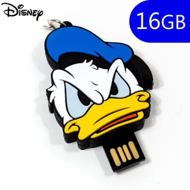 Disney Pen Drive USB x16 GB Silicona Licencia Donald Disney Pen Drive USB x16 GB Silicona Licencia Donald