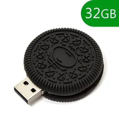 Cool Pen Drive USB x32 GB Silicona Galleta Cool Pen Drive USB x32 GB Silicona Galleta