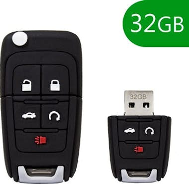 Cool Pen Drive USB x32 GB Silicona Llave Coche Cool Pen Drive USB x32 GB Silicona Llave Coche