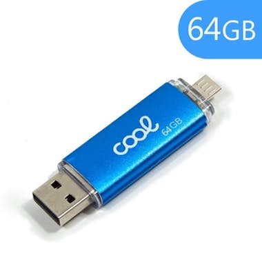 Cool Pen Drive USB x64 GB 2.0 COOL OTG Micro-Usb Metal Cool Pen Drive USB x64 GB 2.0 COOL OTG Micro-Usb Metal