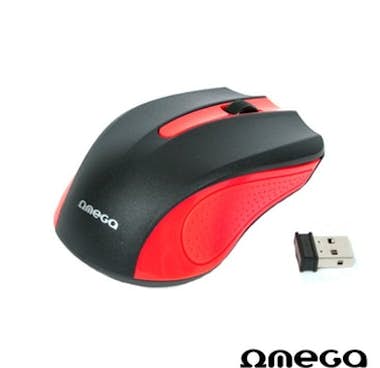 Omega Raton Inalambrico Wireless Rojo Omega Raton Inalambrico Wireless Rojo