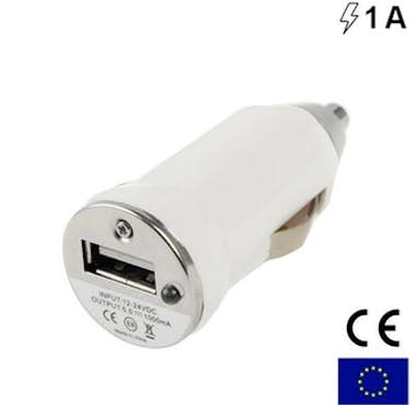 Cool Cargador Coche Mini Universal Entrada Usb (1Amp) B Cool Cargador Coche Mini Universal Entrada Usb (1Amp) B