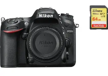 Nikon NIKON D7200 Cuerpo + 64GB tarjeta SD Nikon NIKON D7200 Cuerpo + 64GB tarjeta SD