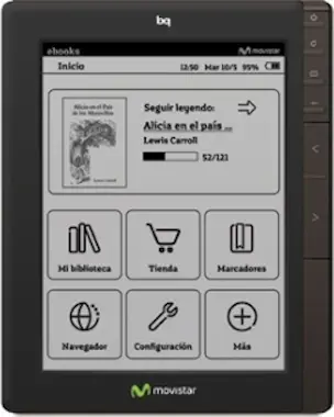 BQ e-reader Movistar BQ e-reader Movistar