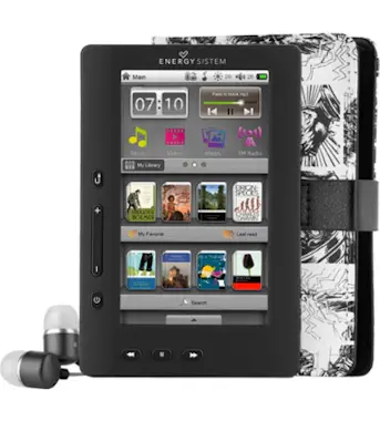 Energy Sistem MP5 Color Book 3044 Rubber Energy Sistem MP5 Color Book 3044 Rubber