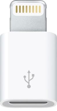 Apple Adaptador Lightning - Micro USB para iPhone 5/iPad
