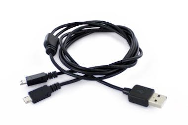 Muvit Cable carga USB-Doble Micro USB