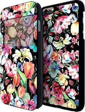 iPaint Funda con tapa y carcasa flores para iPhone 6 Plus iPaint Funda con tapa y carcasa flores para iPhone 6 Plus