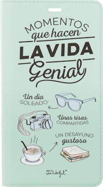 Mr. Wonderful Funda con tapa para BQ Aquaris E5 Mr. Wonderful Funda con tapa para BQ Aquaris E5