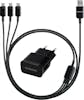 Samsung Cargador + cable multicarga (3 micro USB) Samsung Cargador + cable multicarga (3 micro USB)