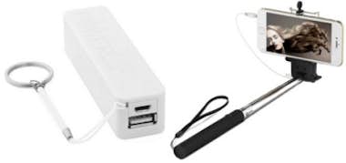 Ebox Kit 2 en 1 Mini monopod + batería Ebox Kit 2 en 1 Mini monopod + batería