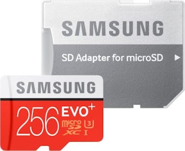 Samsung EVO Plus 256GB MicroSDXC con adaptador Samsung EVO Plus 256GB MicroSDXC con adaptador