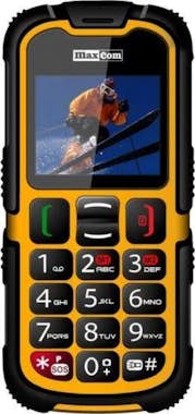 maxcom MaxCom MM910 Strong 2"" Negro, Amarillo Teléfono b maxcom MaxCom MM910 Strong 2"" Negro, Amarillo Teléfono b