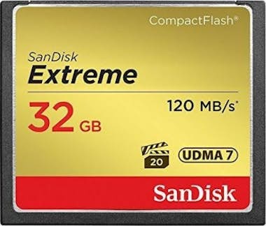 SanDisk Sandisk 32GB Extreme 32GB CompactFlash memoria fla