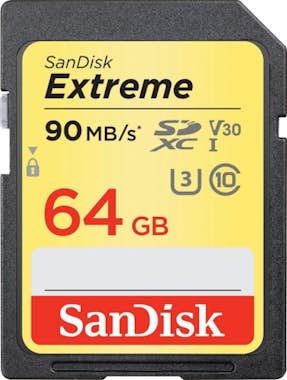 SanDisk Sandisk Extreme, SD, 64GB 64GB SDXC UHS-I Clase 10 SanDisk Sandisk Extreme, SD, 64GB 64GB SDXC UHS-I Clase 10
