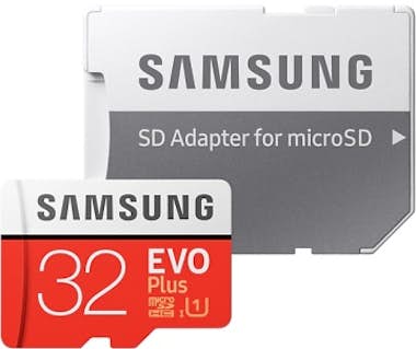 Samsung EVO Plus 32GB MicroSDHC con adaptador Samsung EVO Plus 32GB MicroSDHC con adaptador