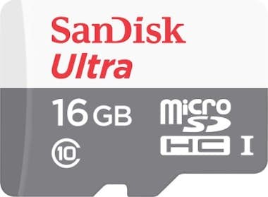 SanDisk Sandisk Ultra MicroSDHC 16GB UHS-I + SD Adapter 16 SanDisk Sandisk Ultra MicroSDHC 16GB UHS-I + SD Adapter 16