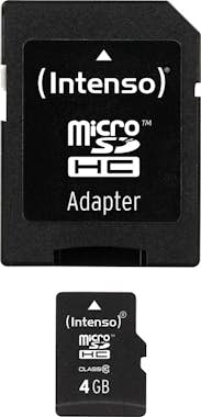 Intenso Intenso 4GB MicroSDHC 4GB MicroSDHC Clase 10 memor Intenso Intenso 4GB MicroSDHC 4GB MicroSDHC Clase 10 memor