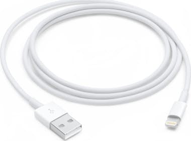 Apple Apple MD818ZM/A 1m USB A Lightning Blanco cable de
