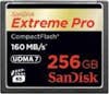 SanDisk Sandisk Extreme PRO, 256GB 256GB CompactFlash memo
