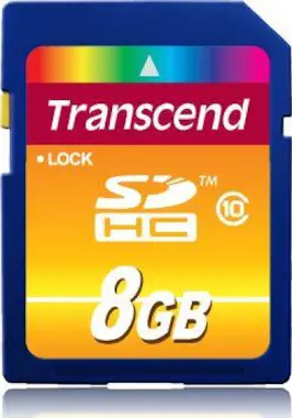 Transcend Transcend TS8GSDHC10 8GB SDHC Clase 10 memoria fla Transcend Transcend TS8GSDHC10 8GB SDHC Clase 10 memoria fla