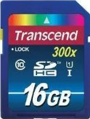 Transcend Transcend 16GB SDHC Class 10 UHS-I 16GB SDHC Clase Transcend Transcend 16GB SDHC Class 10 UHS-I 16GB SDHC Clase