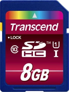 Transcend Transcend TS8GSDHC10U1 8GB SDHC UHS-I Clase 10 mem Transcend Transcend TS8GSDHC10U1 8GB SDHC UHS-I Clase 10 mem