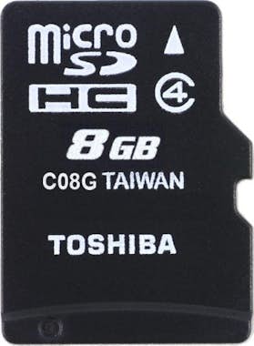 Toshiba Toshiba 8GB microSDHC Class 4 8GB MicroSDHC Clase Toshiba Toshiba 8GB microSDHC Class 4 8GB MicroSDHC Clase