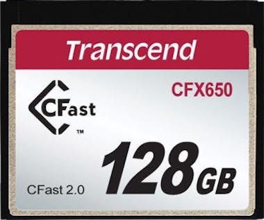 Transcend Transcend CFX650 128GB CFast 2.0 MLC memoria flash