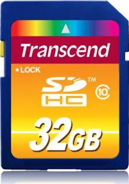Transcend Transcend TS32GSDHC10 32GB SDHC Clase 10 memoria f Transcend Transcend TS32GSDHC10 32GB SDHC Clase 10 memoria f