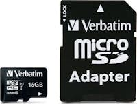 Verbatim Verbatim Premium 16GB MicroSDHC Clase 10 memoria f