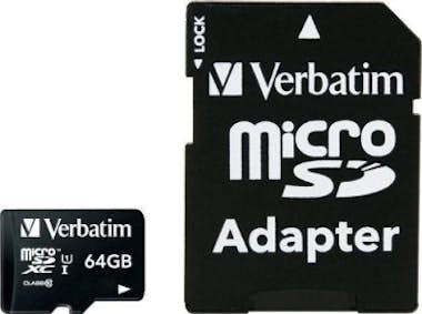 Verbatim Verbatim Premium 64GB MicroSDXC Clase 10 memoria f