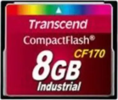 Transcend Transcend CF170 8GB CompactFlash MLC memoria flash Transcend Transcend CF170 8GB CompactFlash MLC memoria flash