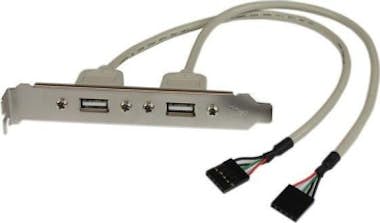 StarTech.com StarTech.com Adaptador de Placa USB A Hembra de 2 StarTech.com StarTech.com Adaptador de Placa USB A Hembra de 2