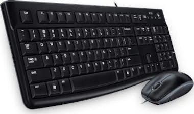 Logitech Logitech MK120 USB Árabe Negro Logitech Logitech MK120 USB Árabe Negro