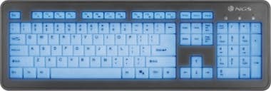 NGS NGS Bluelagoon USB QWERTY Negro NGS NGS Bluelagoon USB QWERTY Negro