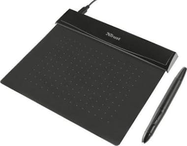 Trust Trust 21259 140 x 100mm USB Negro tableta digitali Trust Trust 21259 140 x 100mm USB Negro tableta digitali