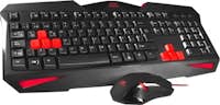 Mars Gaming Mars Gaming MCP1 Negro, Rojo teclado