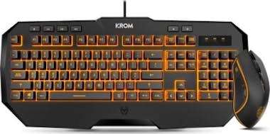 Krom Krom Kodex USB QWERTY Español Negro Krom Krom Kodex USB QWERTY Español Negro