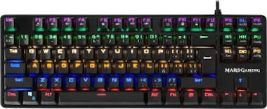 Mars Gaming Mars Gaming MK4 mini USB QWERTY Inglés, Español Ne Mars Gaming Mars Gaming MK4 mini USB QWERTY Inglés, Español Ne