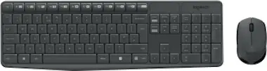 Logitech Logitech MK235 RF inalámbrico AZERTY Francés Negro Logitech Logitech MK235 RF inalámbrico AZERTY Francés Negro
