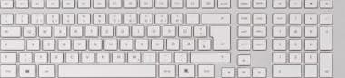Cherry CHERRY DW 8000 RF inalámbrico Plata, Blanco Cherry CHERRY DW 8000 RF inalámbrico Plata, Blanco