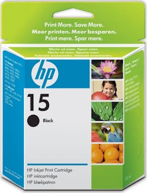 HP HP Cartucho de tinta original 15 grande negro HP HP Cartucho de tinta original 15 grande negro