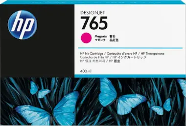 HP HP Cartucho de tinta DesignJet 765 magenta de 400 HP HP Cartucho de tinta DesignJet 765 magenta de 400