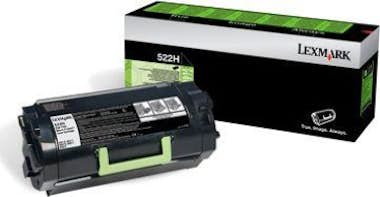 Lexmark Lexmark 522H Cartucho de tóner 25000páginas Negro Lexmark Lexmark 522H Cartucho de tóner 25000páginas Negro