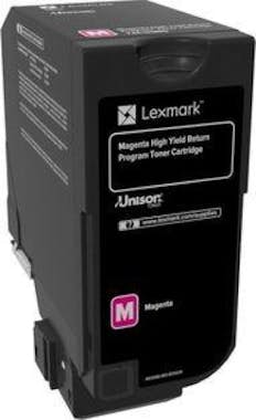Lexmark Lexmark 74C2HM0 12000páginas Magenta cartucho de t Lexmark Lexmark 74C2HM0 12000páginas Magenta cartucho de t