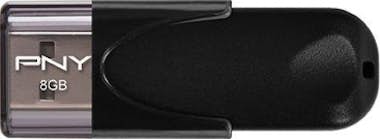 PNY PNY Attaché 4 8GB USB 2.0 Capacity Negro unidad fl PNY PNY Attaché 4 8GB USB 2.0 Capacity Negro unidad fl