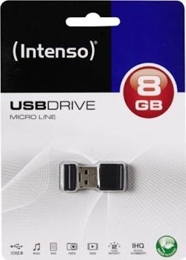 Intenso Intenso 8GB Micro Line 8GB USB 2.0 Capacity Negro