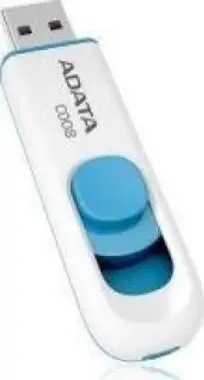 Adata ADATA 32GB C008 32GB USB 2.0 Capacity Azul, Blanco Adata ADATA 32GB C008 32GB USB 2.0 Capacity Azul, Blanco